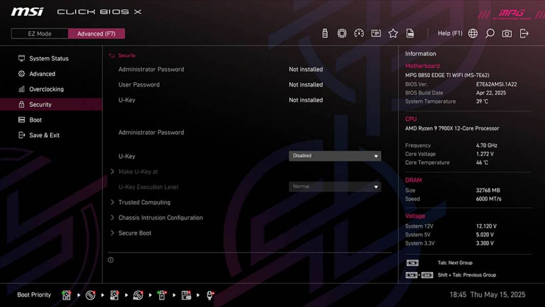 MSI MPG B850 EDGE TI WIFI-4